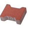 Pavaj Elis Pavaje, Dublu T T1, rosu, 16.5x20x6 cm