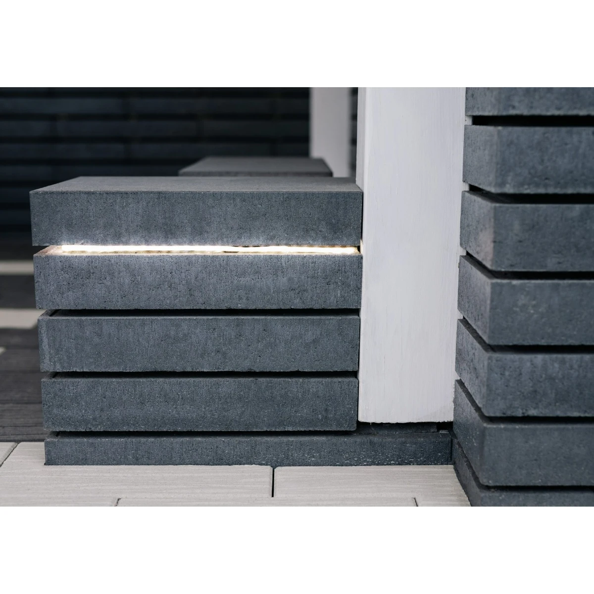 Modulo Slim, Element Gard EG, Viastein, polaris, 40x20x9 cm - imagine 3