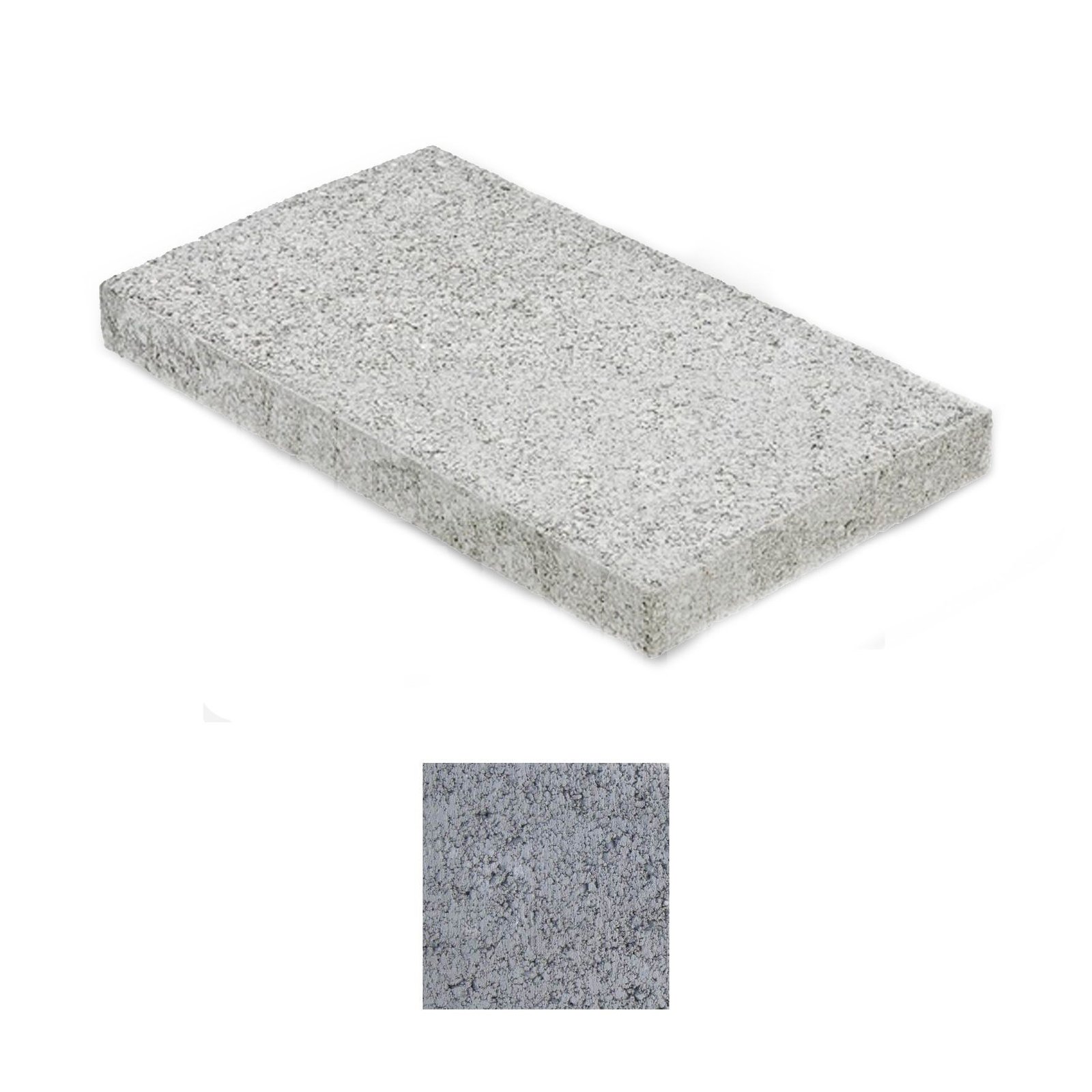 Capac Gard Robusto, Petra Pavaje, gri, 47x27x5 cm