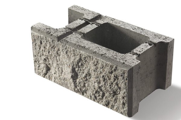 Element Baza Gard Gardeo, Symmetrica, gri, 38x22x16 cm - imagine 2
