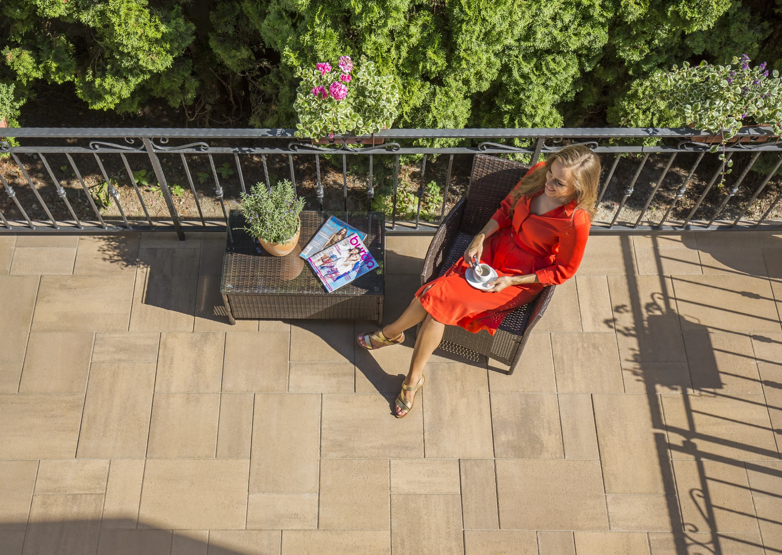 Pavaj Leier, Taverna Gigant, cappuccino, multiformat, 6 cm - imagine 2