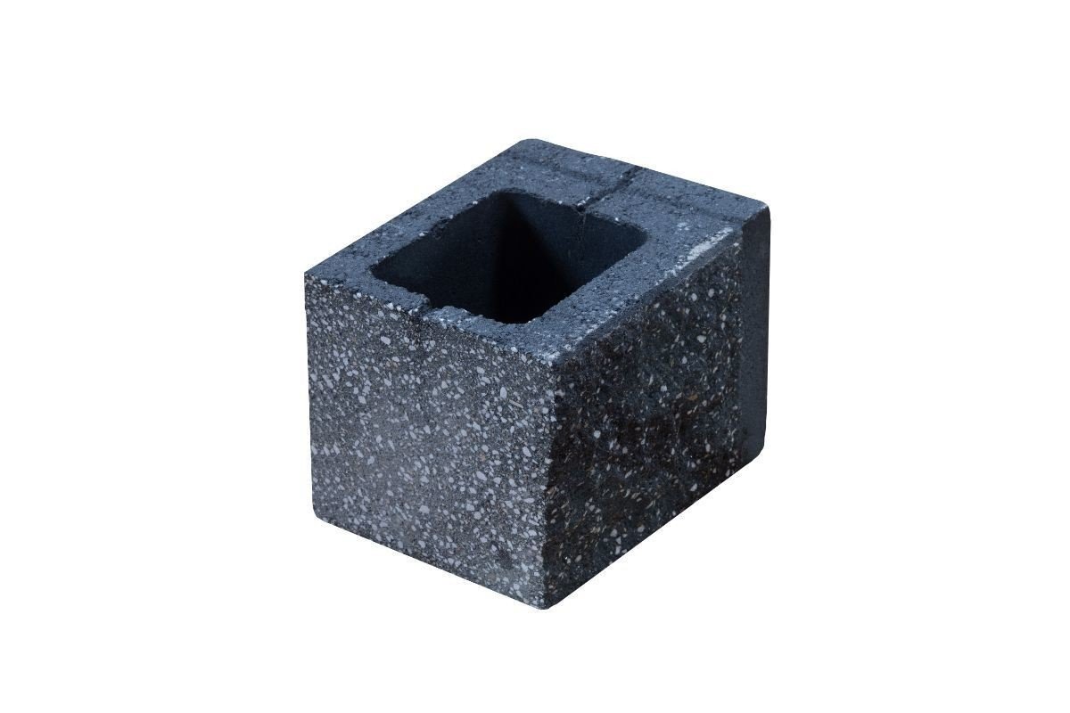 Element Gard Jumatate Siena 1, Elis Pavaje, antracit, 20x24x18,5 cm