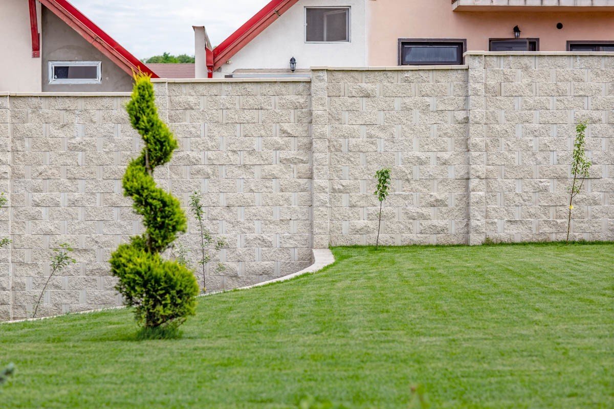 Element Gard Siena 1, Elis Pavaje, alb-crem, 48x24x18,5 cm - imagine 4