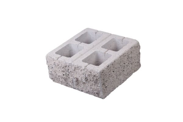 Element Stalp Dublu Siena, Elis Pavaje, alb-crem, 40x40x18,5 cm