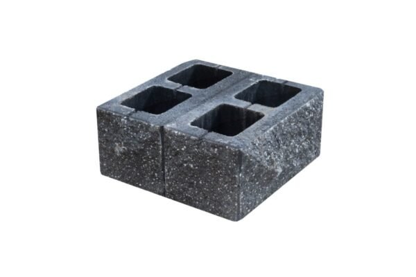 Element Stalp Dublu Siena, Elis Pavaje, antracit, 40x40x18,5 cm