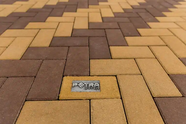 Pavaj Petra Pavaje, Holland, galben, 10x20x6 cm - imagine 2