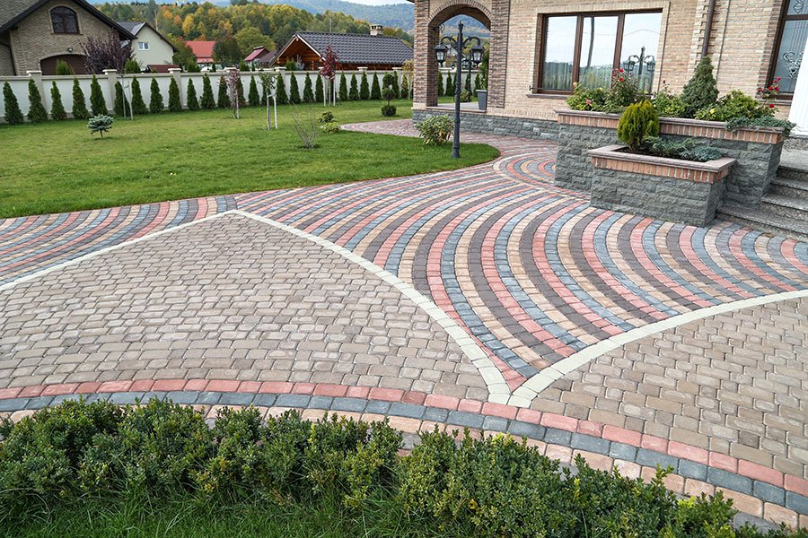 Pavaj Symmetrica, Arca Romana, alb, multiformat, 6 cm - imagine 6