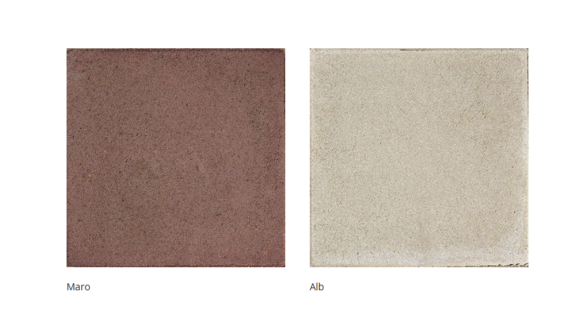 Pavaj Symmetrica, Arca Romana, alb, multiformat, 6 cm - imagine 2